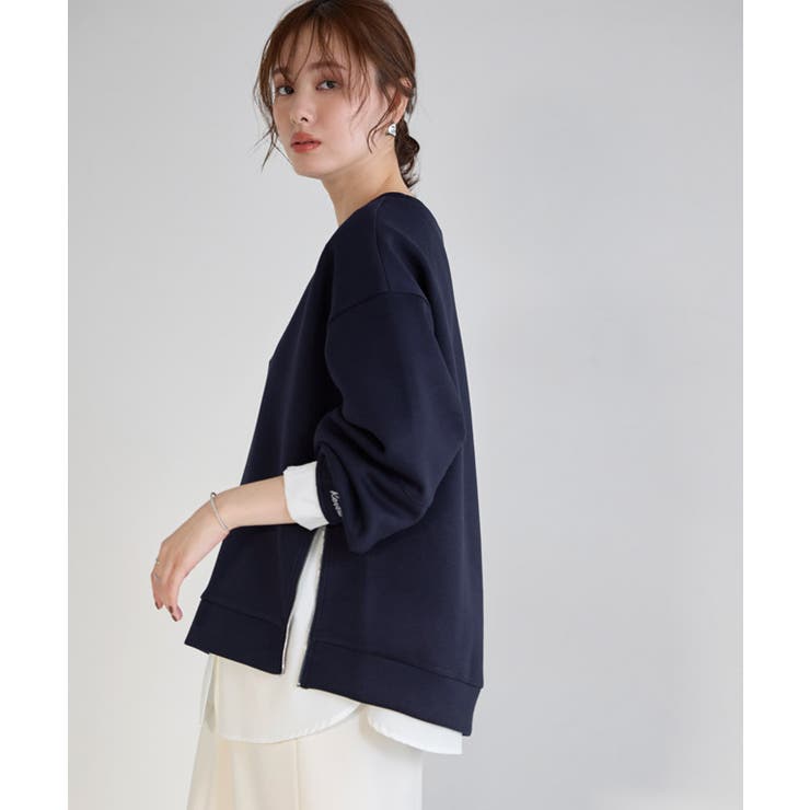 【刺繍入り】サイドジップダンボールスウェット スウェット ダンボール素材 | Pierrot | 詳細画像22 