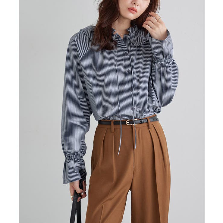 フリルカラーキャンディスリーブブラウス ブラウス キャンディスリーブ | Pierrot | 詳細画像20 