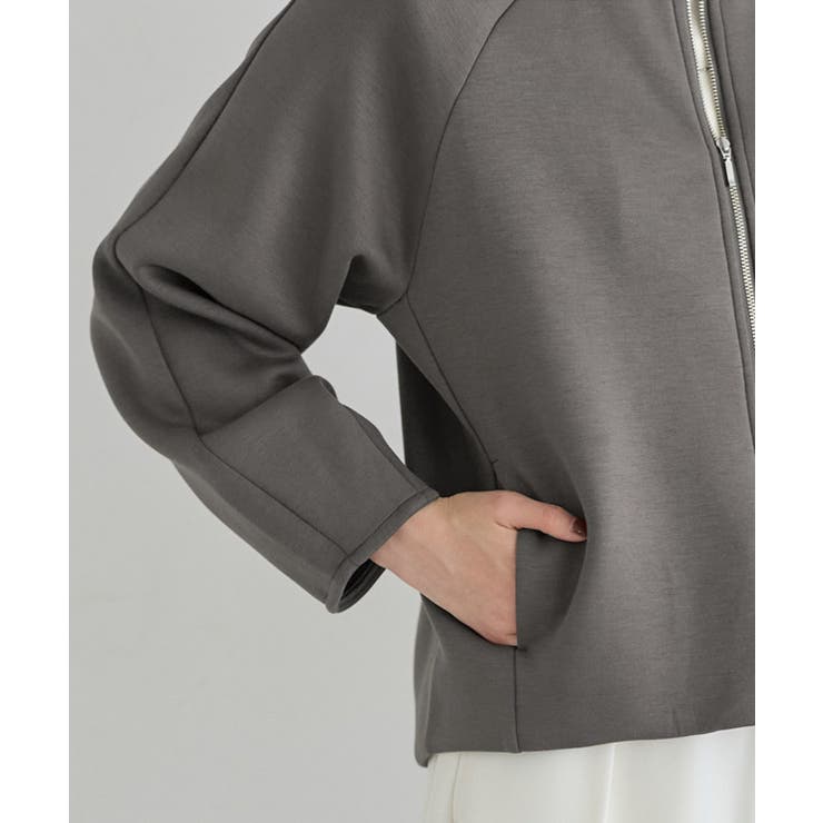 ノーカラーダンボールブルゾン ブルゾン ダンボール素材 | Pierrot | 詳細画像5 