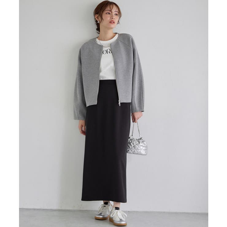 ノーカラーダンボールブルゾン ブルゾン ダンボール素材 | Pierrot | 詳細画像19 