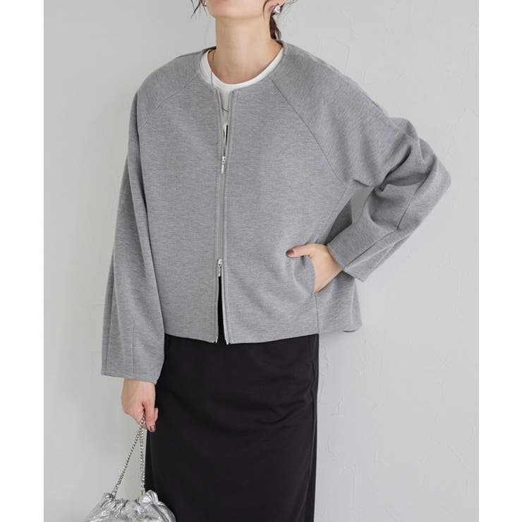 ノーカラーダンボールブルゾン ブルゾン ダンボール素材 | Pierrot | 詳細画像20 