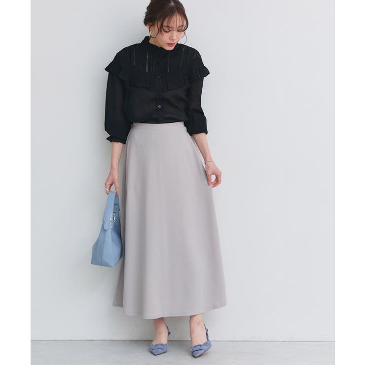 フリルシャーリングブラウス 大人 フェミニン | Pierrot | 詳細画像28 