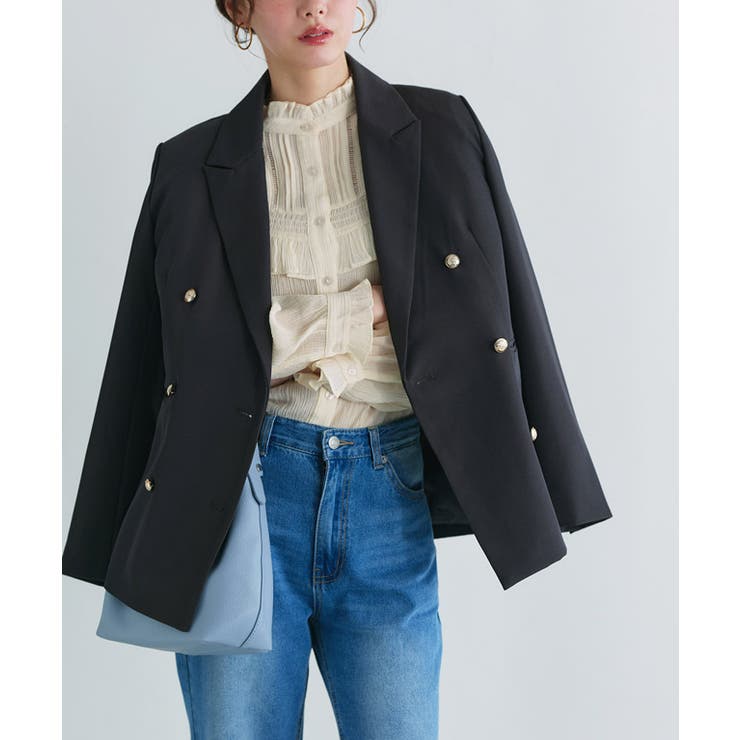 フリルシャーリングブラウス 大人 フェミニン | Pierrot | 詳細画像19 