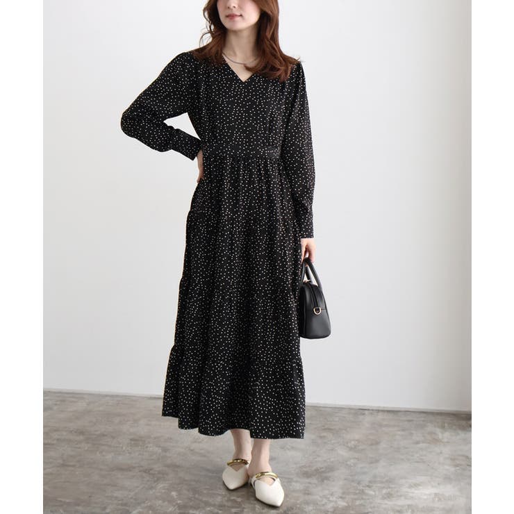 ドットティアードワンピース ワンピース ドット柄 | Pierrot | 詳細画像31 