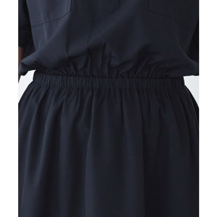 スキッパーフレアワンピース 薄手 女性らしい | Pierrot | 詳細画像6 