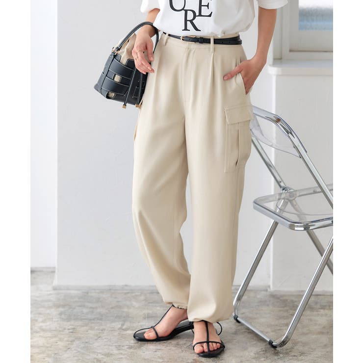 UV ウォッシャブル2wayツイルカーゴパンツ UV | Pierrot | 詳細画像33 