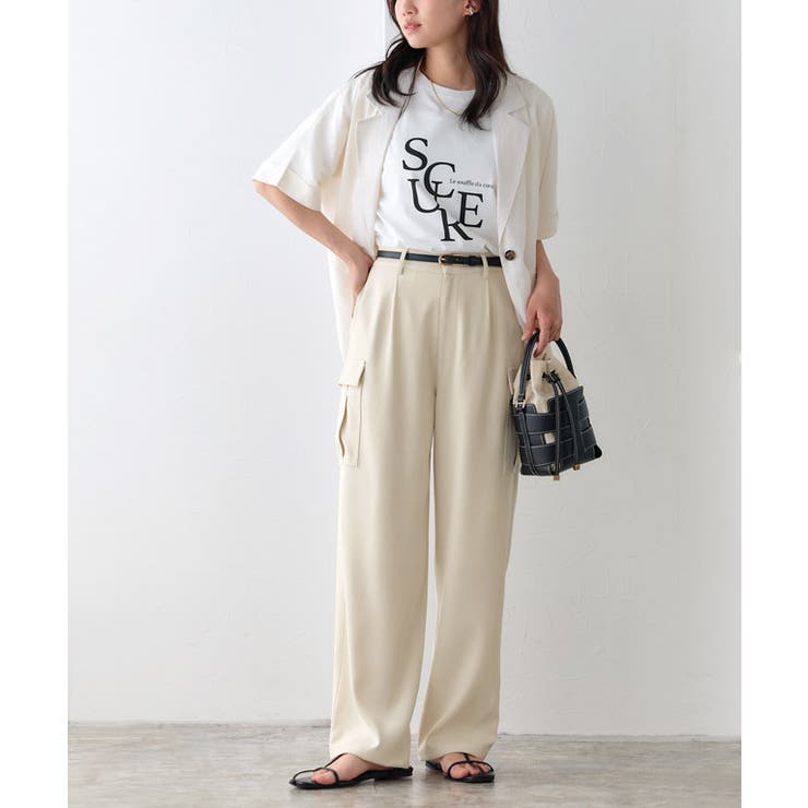 UV ウォッシャブル2wayツイルカーゴパンツ UV | Pierrot | 詳細画像36 