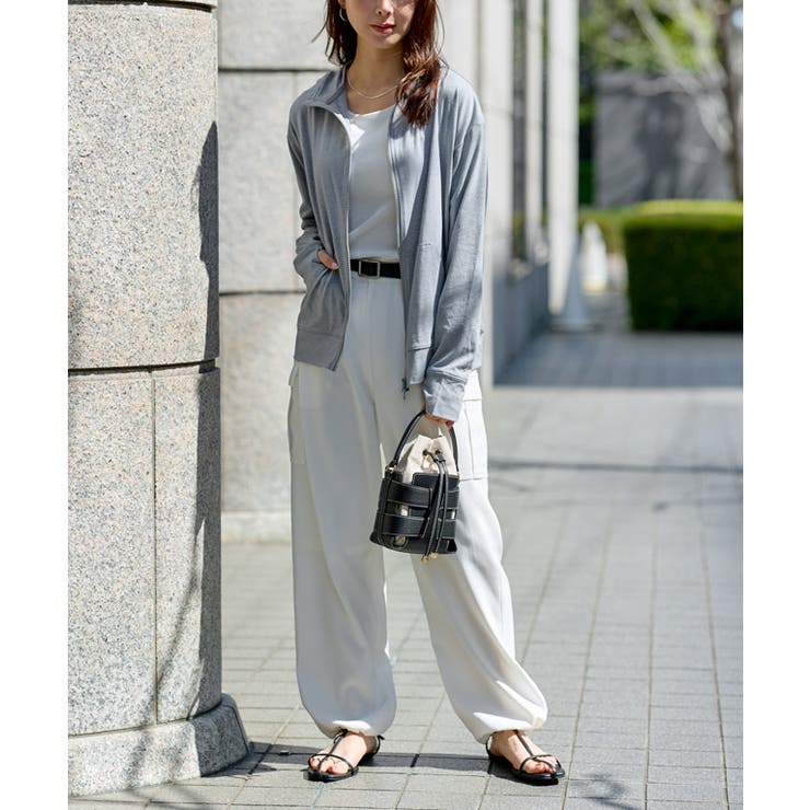 UV ウォッシャブル2wayツイルカーゴパンツ UV | Pierrot | 詳細画像26 