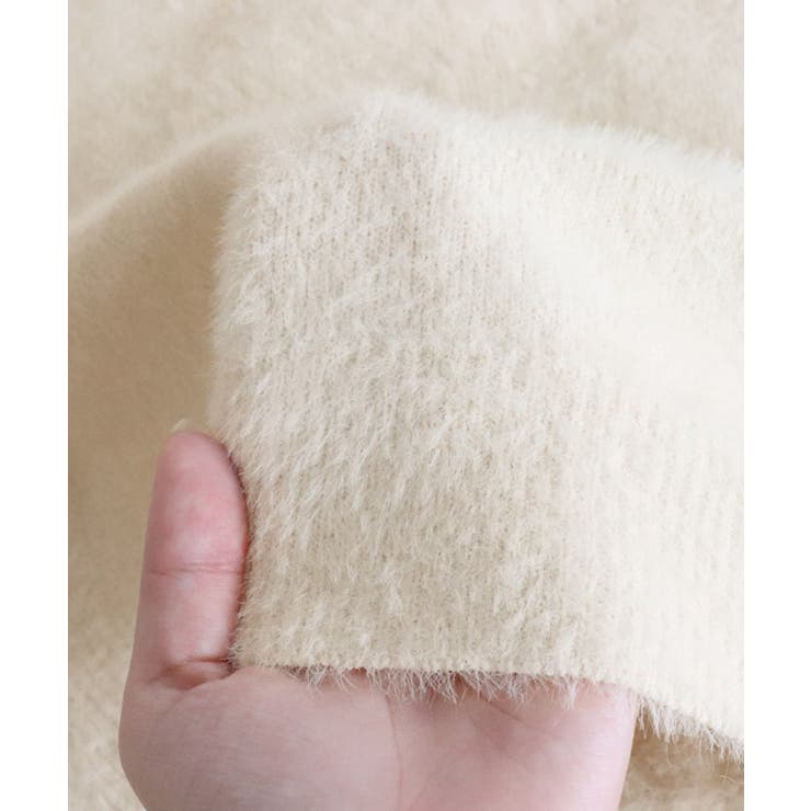 シャギーハイネックバルーン袖ニット ニット シャギー ハイネック バルーン袖 | Pierrot | 詳細画像9 