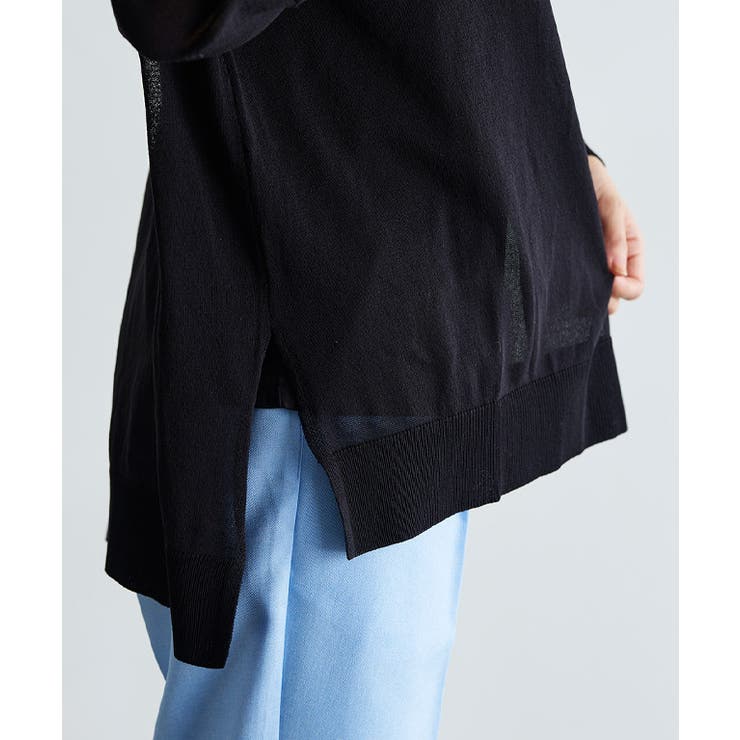 インナー付きシアーニット ニット シアー | Pierrot | 詳細画像6 