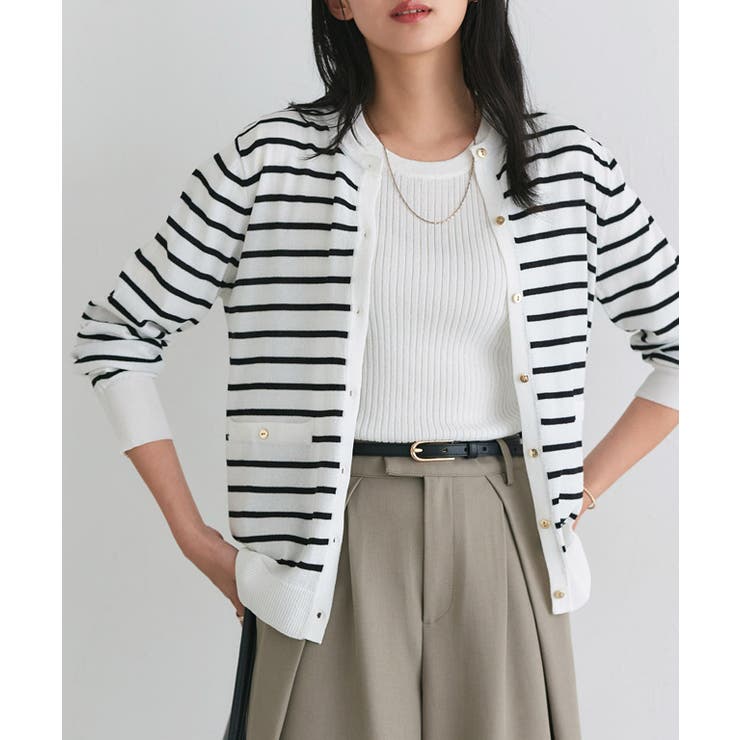 ゴールドボタンアンサンブルニット 春 アンサンブルニット | Pierrot | 詳細画像20 