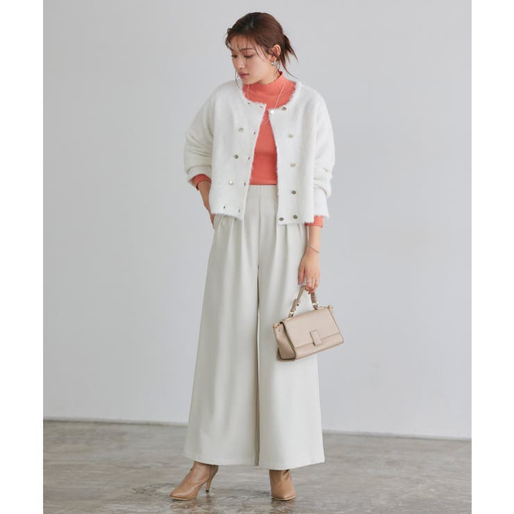 ウールミックスダブルボタンニットカーディガン カーディガン ニット | Pierrot | 詳細画像29 