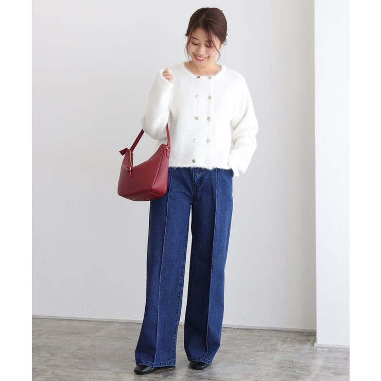 美品✨マルニ ボーダーニットカーディガン ロング ベルト付 羽織り 38 カーディガン ロングカーディガン レディース ニットカーディガン