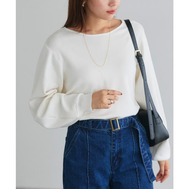 2wayパフボリュームスリーブニット ニット ボリュームスリーブ | Pierrot | 詳細画像24 