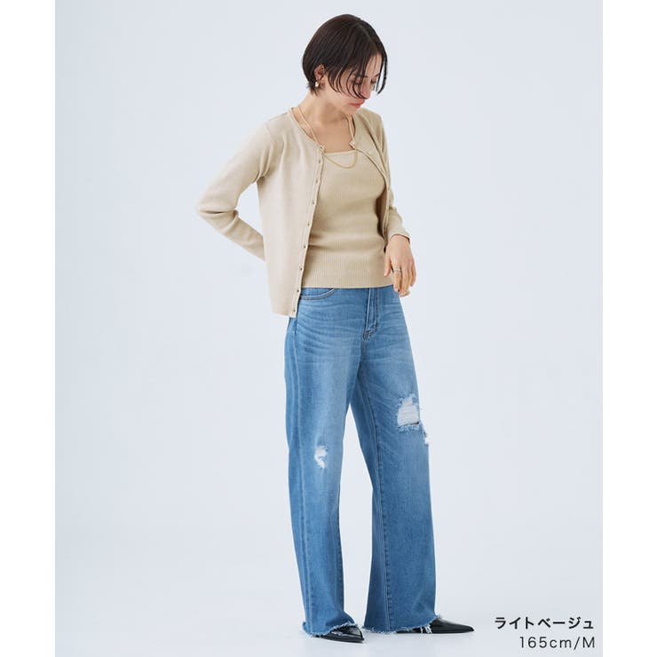 [RASW]ラメニットカーディガン カーディガン ラメ | Pierrot | 詳細画像36 