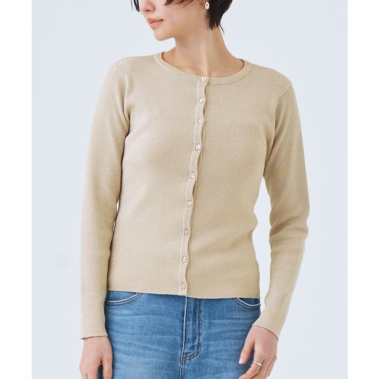 [RASW]ラメニットカーディガン カーディガン ラメ | Pierrot | 詳細画像7 