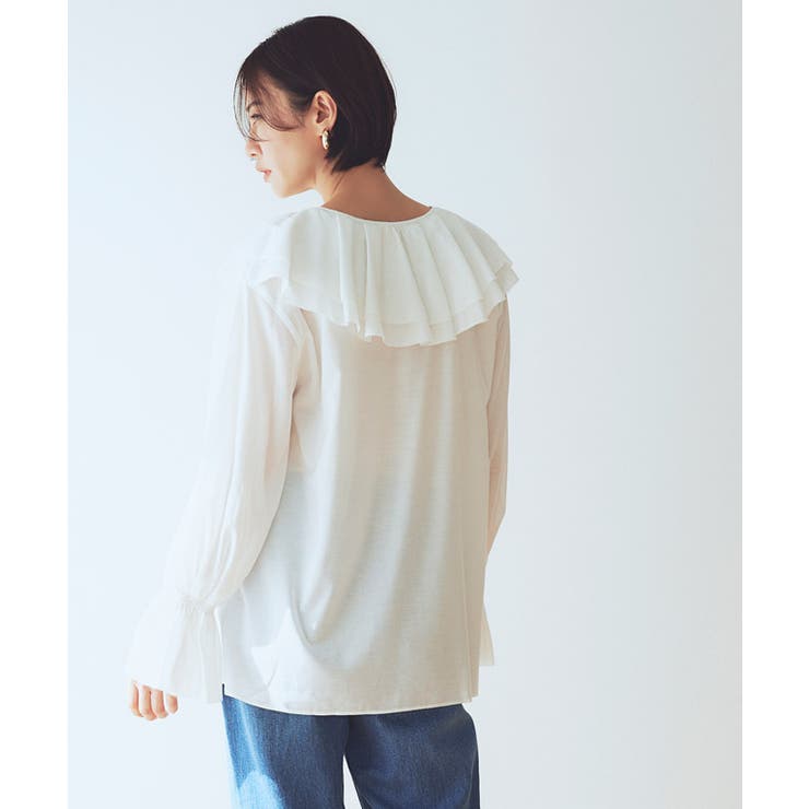 [RASW]レースアップフリルブラウス ブラウス レースアップ | Pierrot | 詳細画像23 