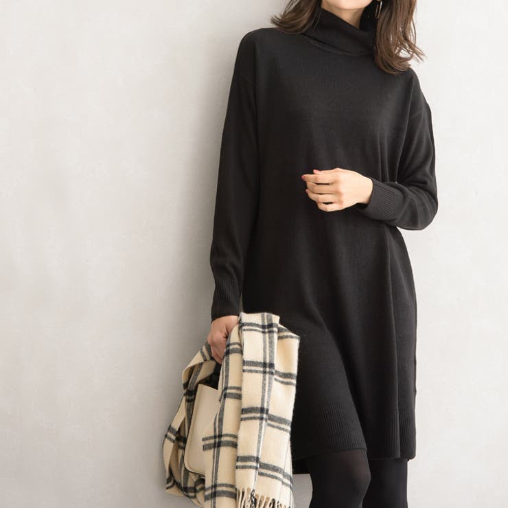 選べるリッチカシミヤタッチ ニットワンピース ニット ワンピース ワンピ | Pierrot | 詳細画像6 