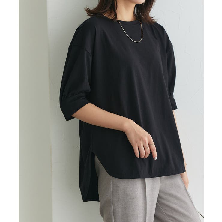 パフスリーブチュニックTシャツ Tシャツ パフスリーブ[品番