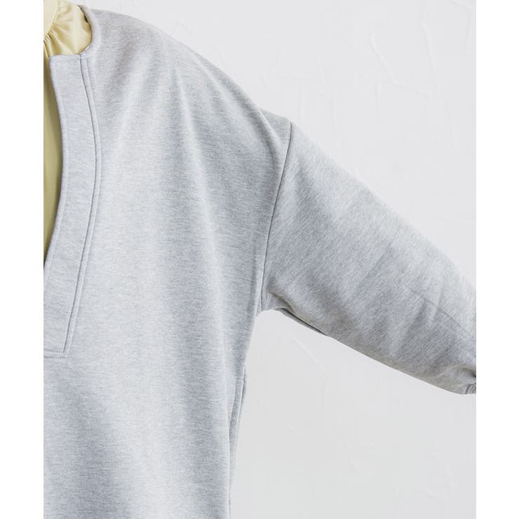 深Vネック裏毛プルオーバー プルオーバー スウェット | Pierrot | 詳細画像5 