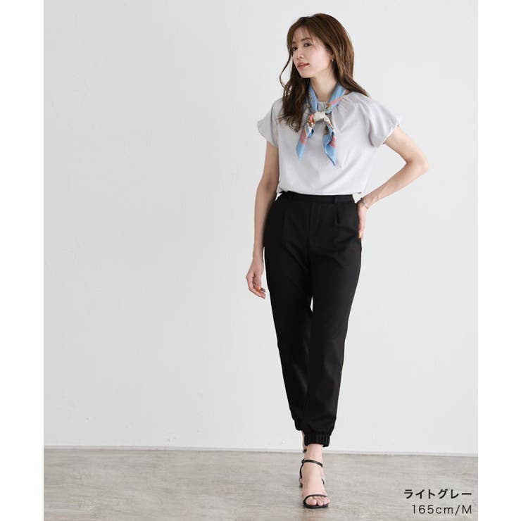 ホワイト パフスリーブ Tシャツ フレンチパフスリーブTシャツ Tシャツ パフスリーブ[品番