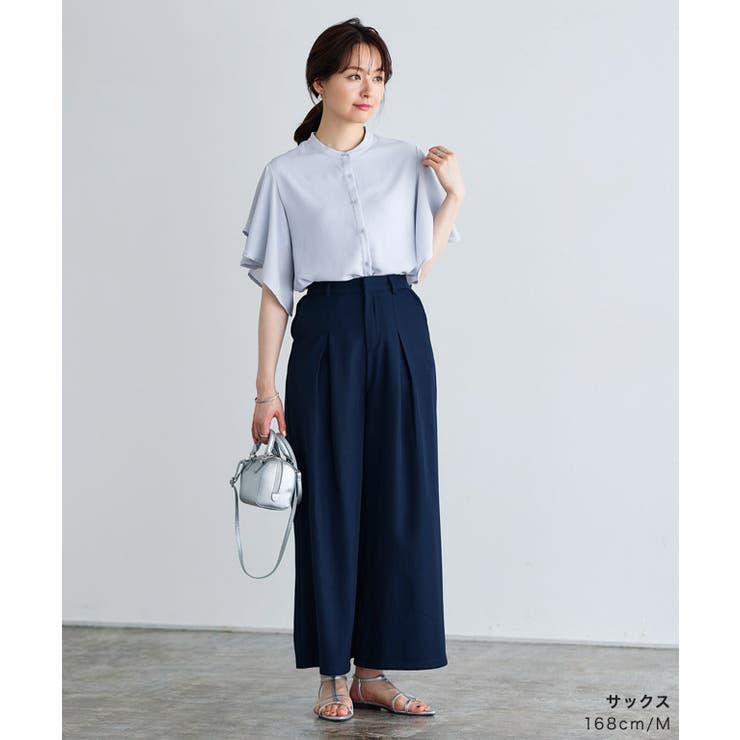 Mix and Match#29 FETICO｜Flared Sleeve Knit Top｜スニーカー