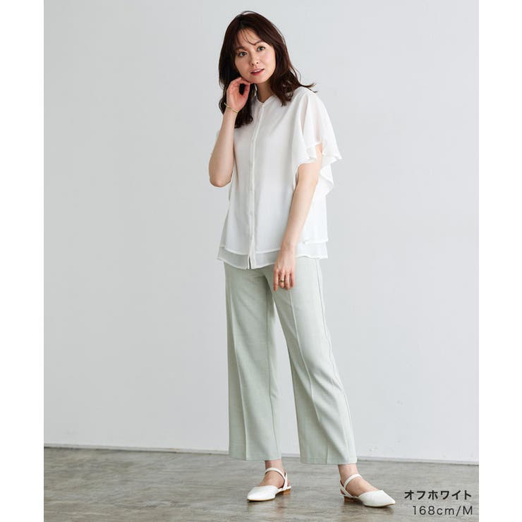 極美品☆レジィーナロマンティコ スカートスーツ ロゴ総柄 薄手