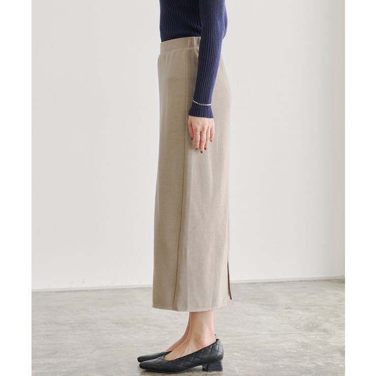 ソフト起毛Iラインスカート スカート Iライン | Pierrot | 詳細画像8 