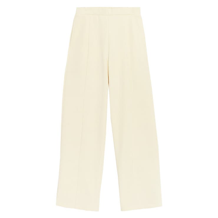 アイボリー | ペアスキンベロアセンターシームストレートパンツ パンツ ペアスキン | Pierrot