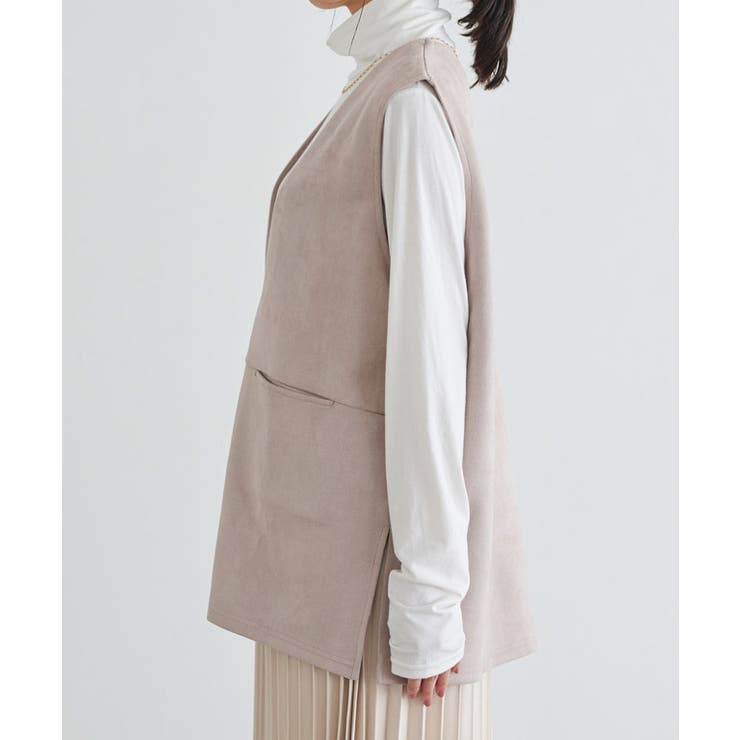 インナーセットフェイクスエードベスト ベスト インナー | Pierrot | 詳細画像7 