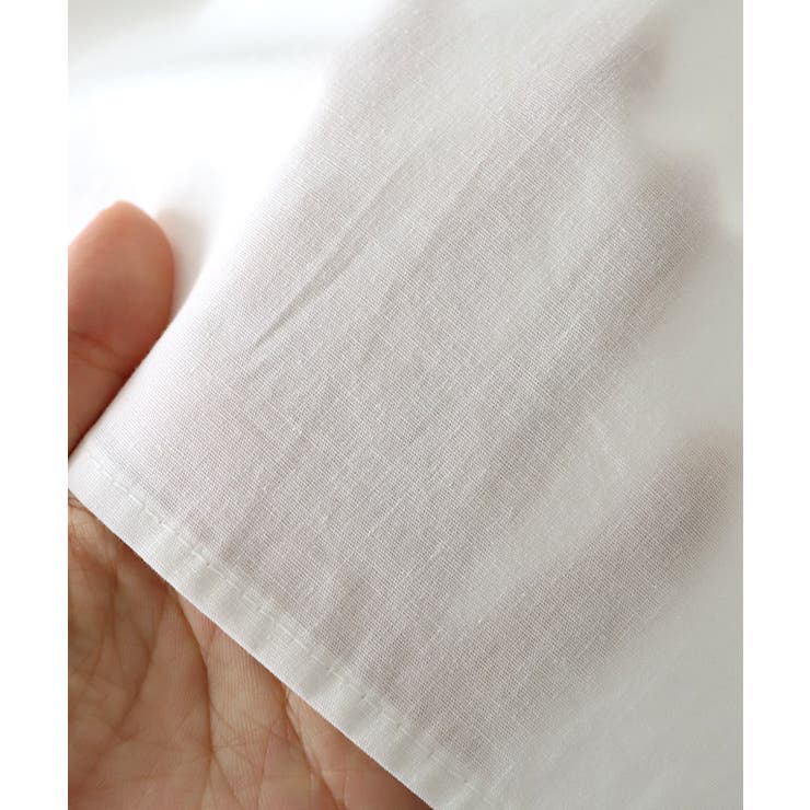 ドッキングヘムフレンチTシャツ Ｔシャツ フレンチ袖 | Pierrot | 詳細画像7 