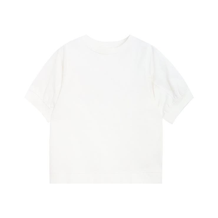 オフホワイト | ライトスウェットパフスリーブプルオーバー ライトスウェット パフ袖 | Pierrot