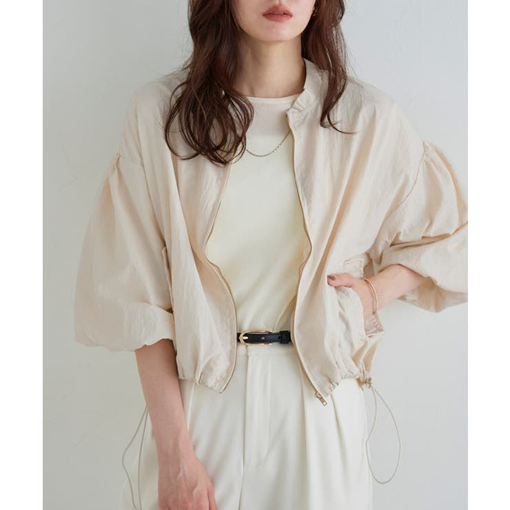 Col Pierrot サテン　ブルゾン col pierrot（コルピエロ）の「COL PIERROT FOR ESTNATION