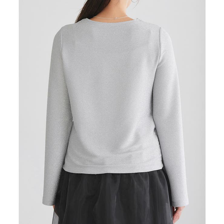 ストレッチラメプルオーバー プルオーバー ラメ | Pierrot | 詳細画像8 