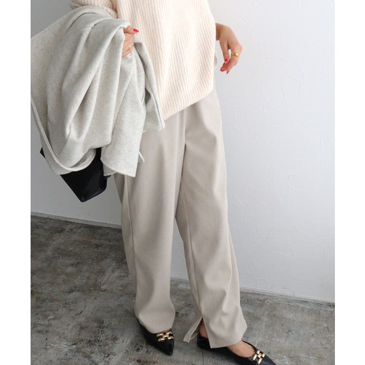 アイボリー | カットコールセミワイドパンツ パンツ セミワイド | Pierrot
