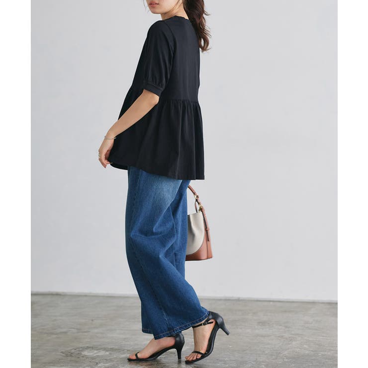 パフフレアTシャツ Tシャツ 綿100％ | Pierrot | 詳細画像30 