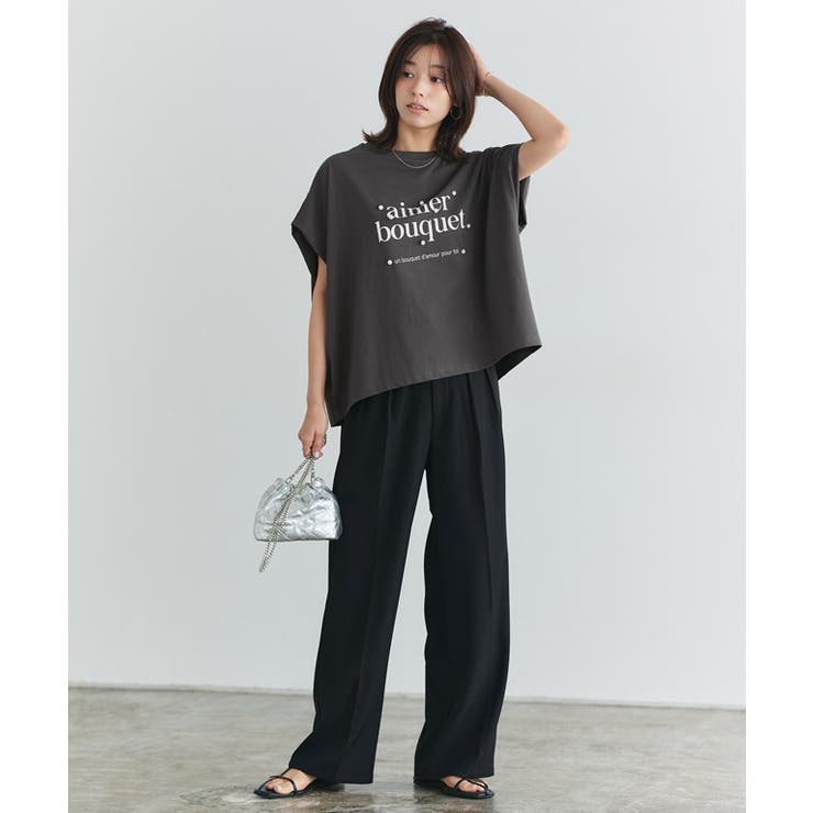 パールロゴドルマンコットンTシャツ