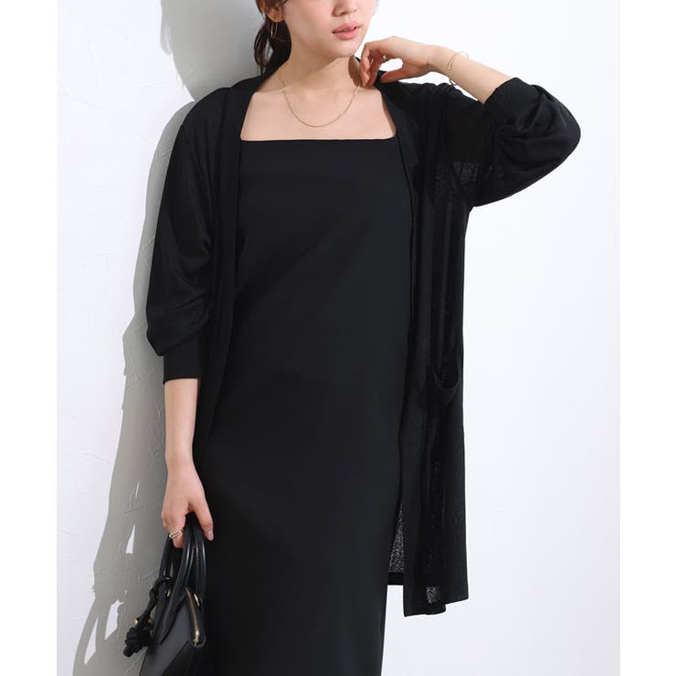 接触冷感ロングカーディガン カーディガン 接触冷感 | Pierrot | 詳細画像33 