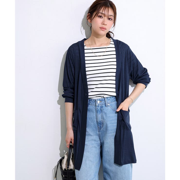 接触冷感ロングカーディガン カーディガン 接触冷感 | Pierrot | 詳細画像24 