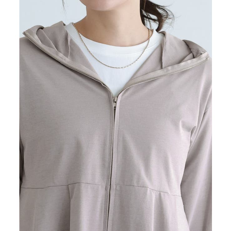 【UV 接触冷感】多機能フレアパーカー UV対策 | Pierrot | 詳細画像6 