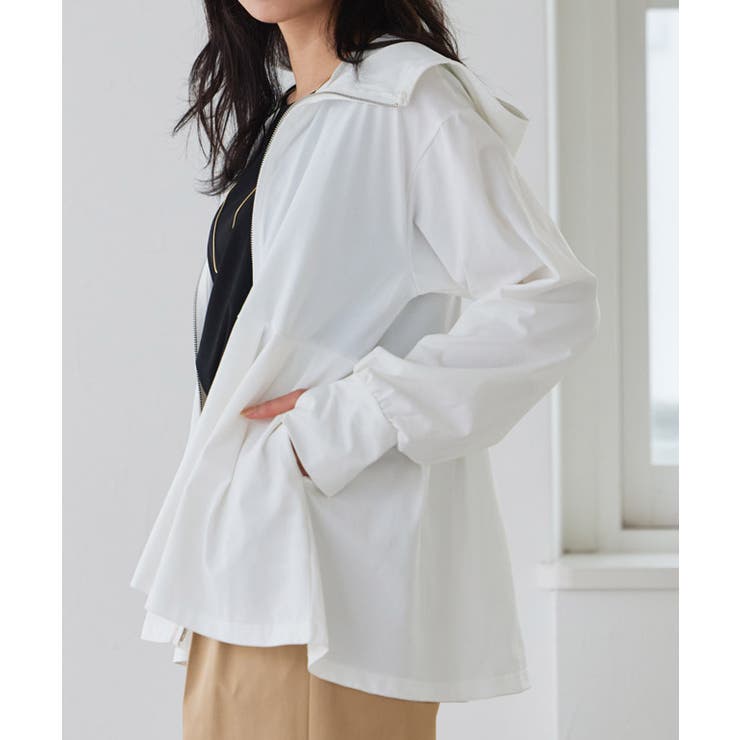 【UV 接触冷感】多機能フレアパーカー UV対策 | Pierrot | 詳細画像23 