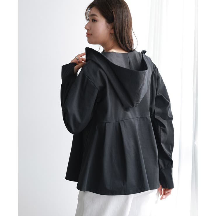 多機能フレアパーカー パーカー UVカット[品番：PRTW0005393