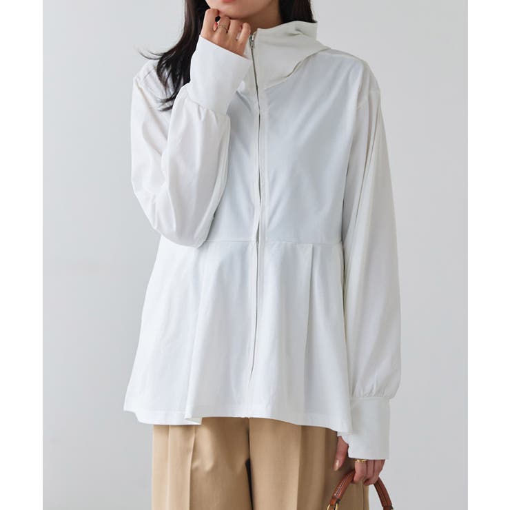 【UV 接触冷感】多機能フレアパーカー UV対策 | Pierrot | 詳細画像26 