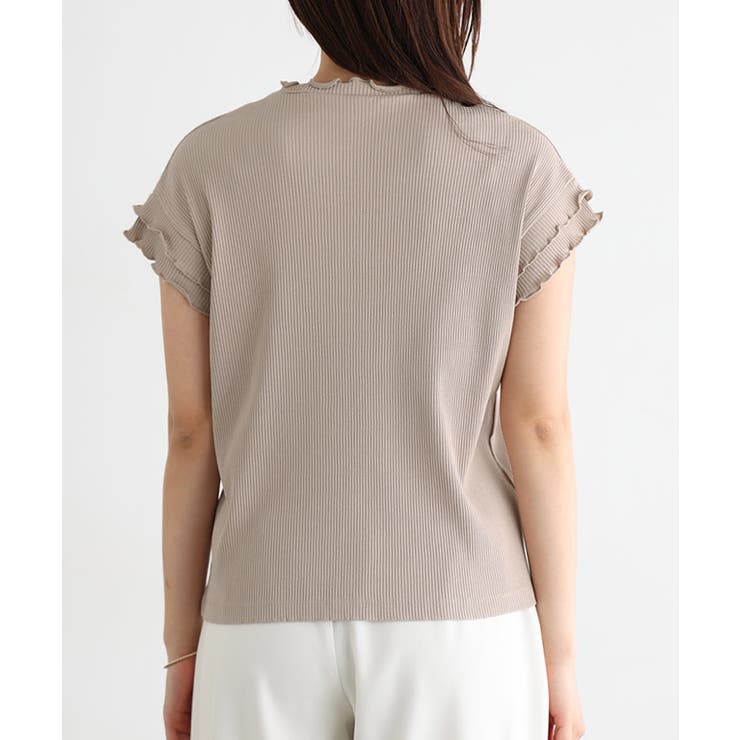 コットンリブメローフレンチTシャツ Tシャツ 綿100％ | Pierrot | 詳細画像7 