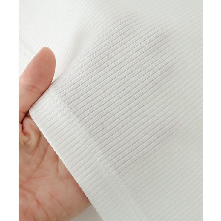 コットンリブメローフレンチTシャツ Tシャツ 綿100％ | Pierrot | 詳細画像8 