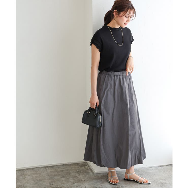 コットンリブメローフレンチTシャツ Tシャツ 綿100％ | Pierrot | 詳細画像29 