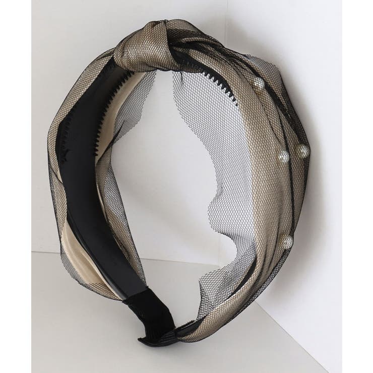 チュール×パールカチューシャ チュール パール | Pierrot | 詳細画像4 