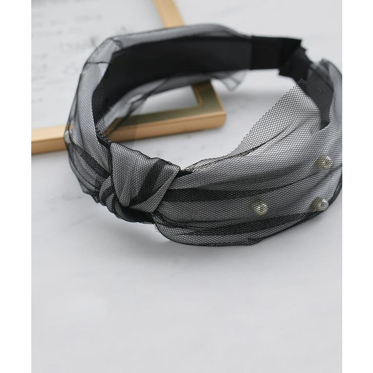 チュール×パールカチューシャ チュール パール | Pierrot | 詳細画像6 