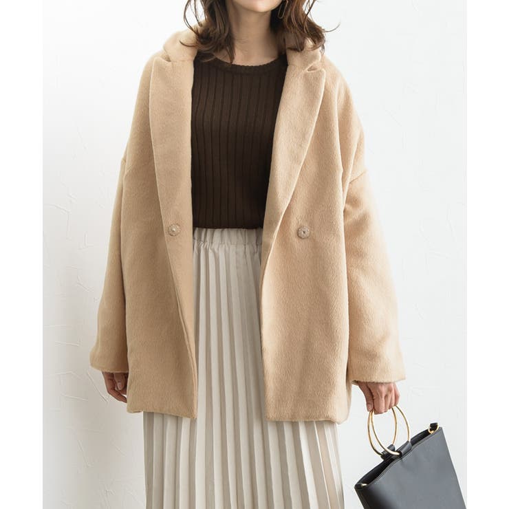 美品　seventen シャギーコクーンコート　S SNIDEL（スナイデル）の「シャギーコクーンコート（その他
