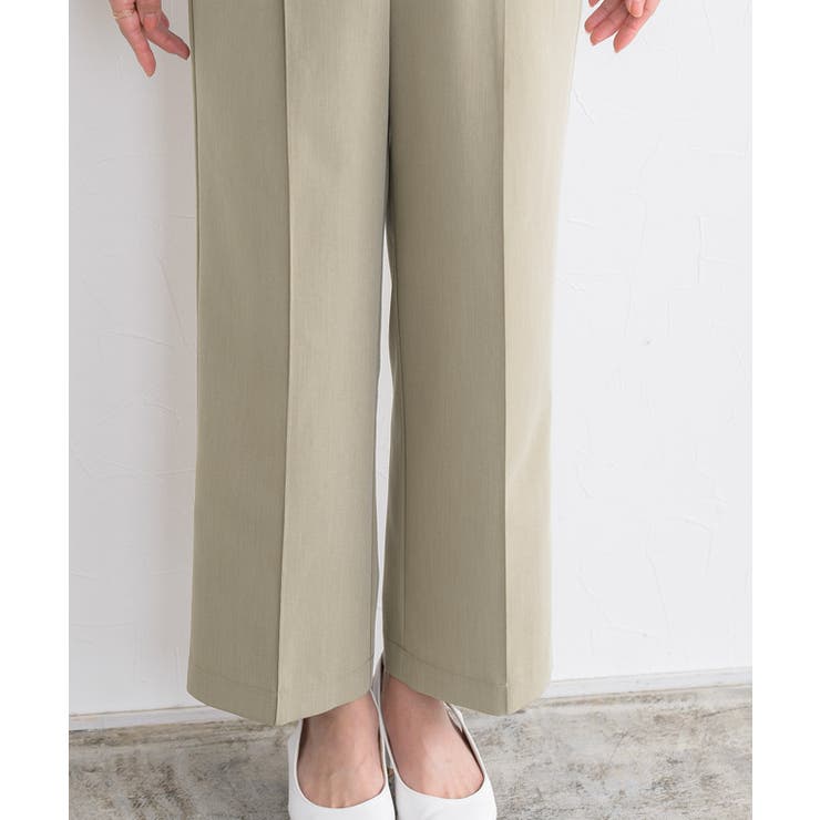 ベルト付きストレートパンツ パンツ ハイウエスト | Pierrot | 詳細画像6 